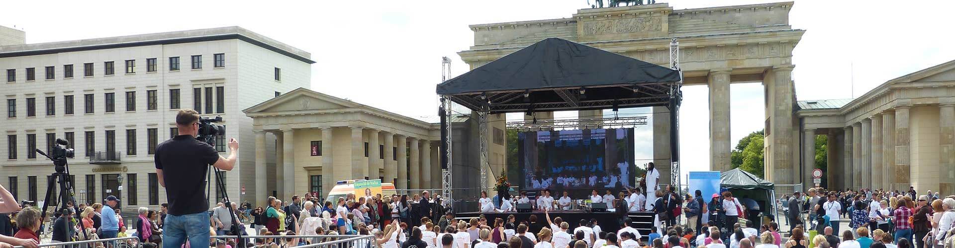 Bühne mieten in Berlin