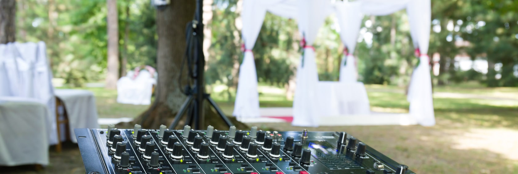 Tontechnik für Hochzeit mieten