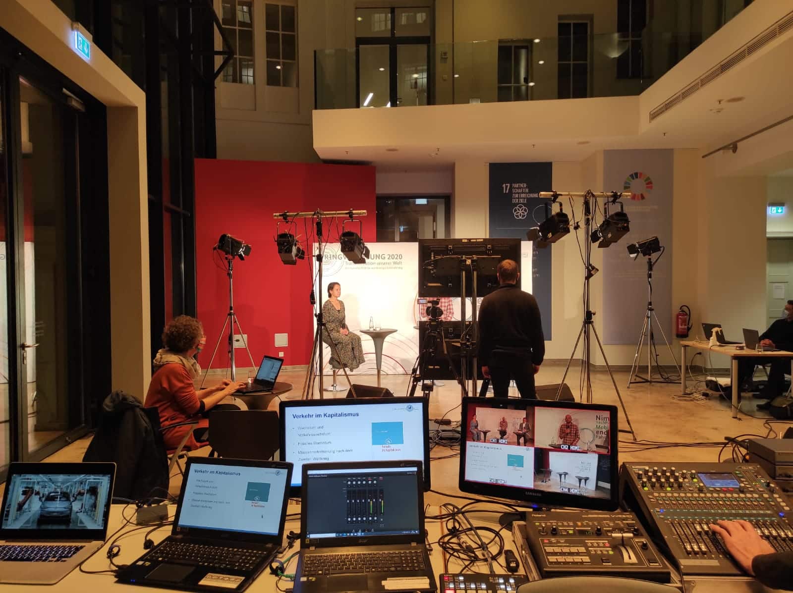 Streaming Ihrer Veranstaltung ins Internet