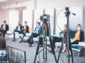 Erfolgreiche Videokonferenzen mit blue media event