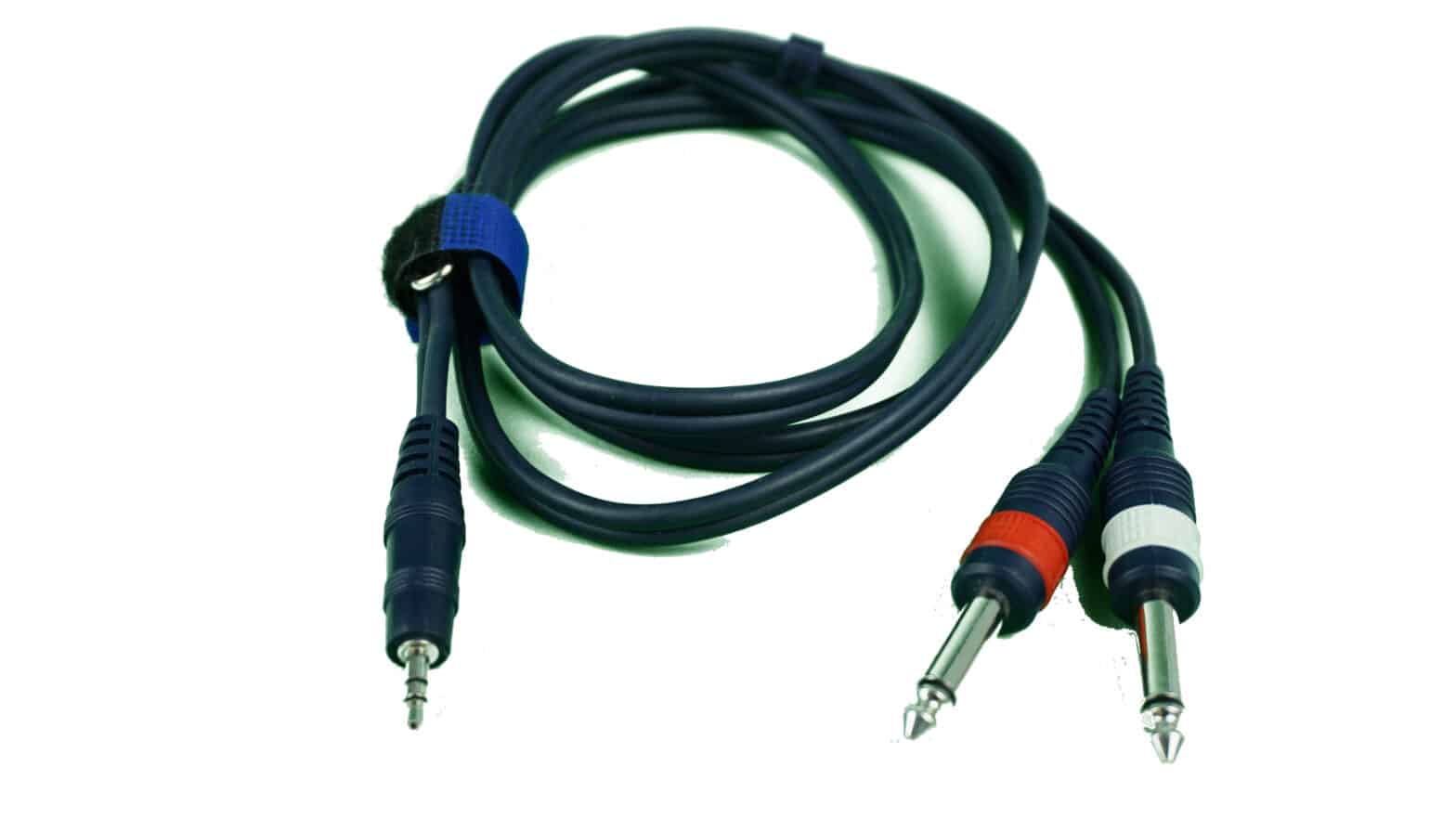 Audio-Kabel kleine Klinke nach große Klinke mieten