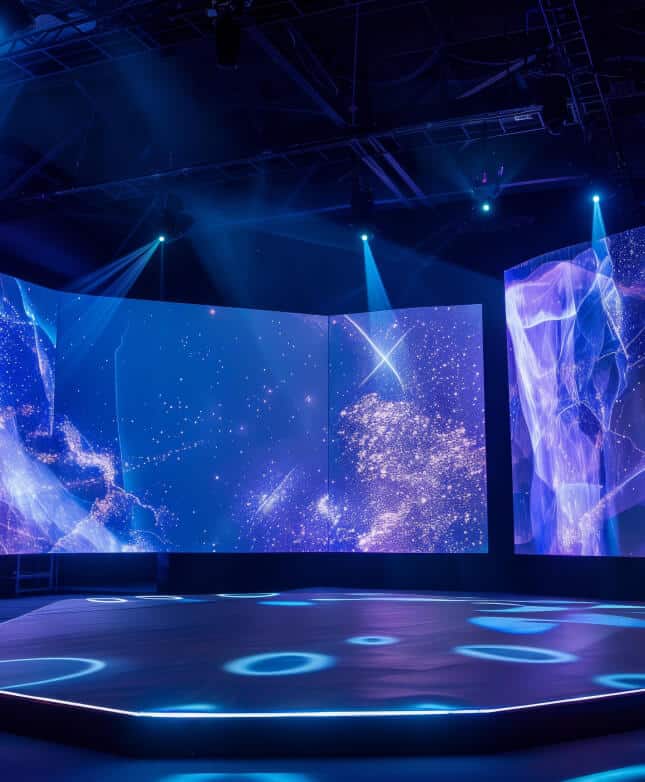 Moderne Videotechnik und LED-Videowände für Veranstaltungen aller Art