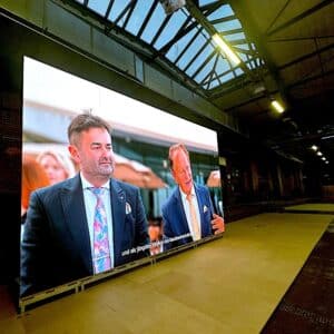 LED-Videowand in jeder Größe mieten Sie am besten bei der blue media event GmbH in Berlin